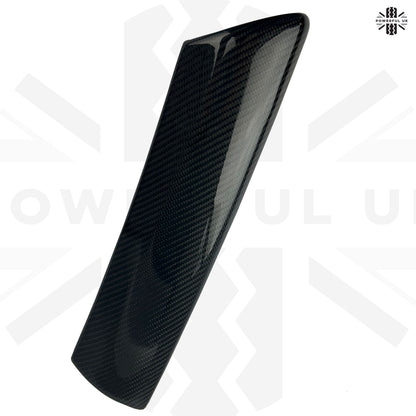 Centre Console Dash Pillars Black Carbon for Range Rover L322 - Pair