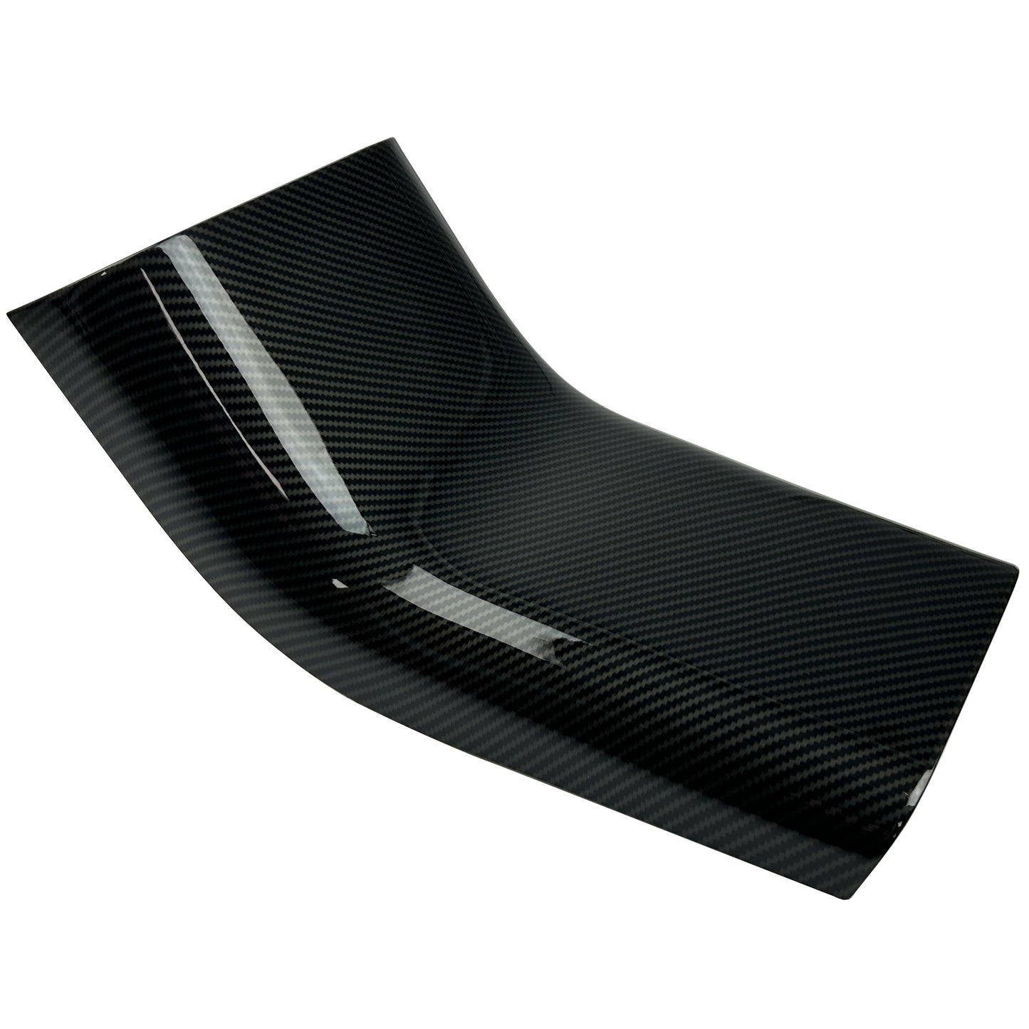 Rear Seat Air Vent 'Anti Kick' Cover in Carbon Fibre for Tesla Model 3