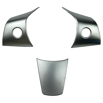 Steering Wheel Column Cover Trims for Tesla Model 3 - Chrome