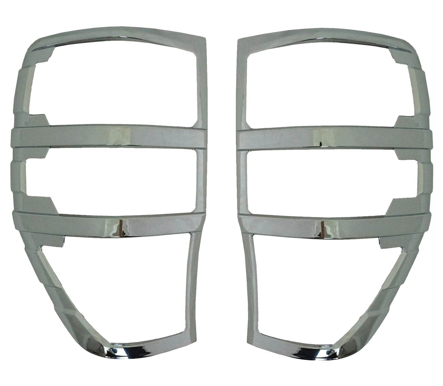 Rear Light Covers - Chrome - Ford Ranger 2012 on
