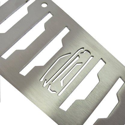 Stainless Brushed Foot Rest for Range Rover Evoque - RHD