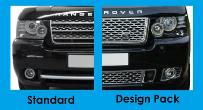 "Exterior Design Pack" style Bodykit ( Front and Rear Bumpers ) for Range Rover L322 - Aftermarket