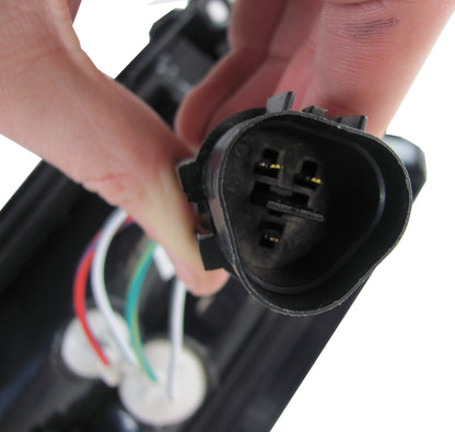 Side & Indicator Light - Chrome & Silver Frame - RIGHT - Mitsubishi L200 Early