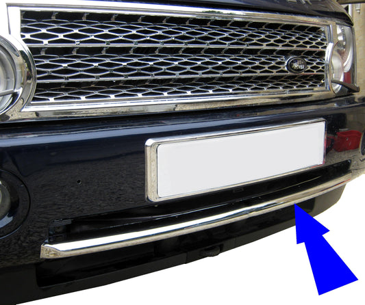Front Bumper Strip - Chrome for Range Rover L322