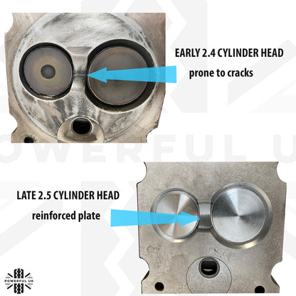 Complete Cylinder Head for Range Rover Classic 2.5 VM Diesel - Single