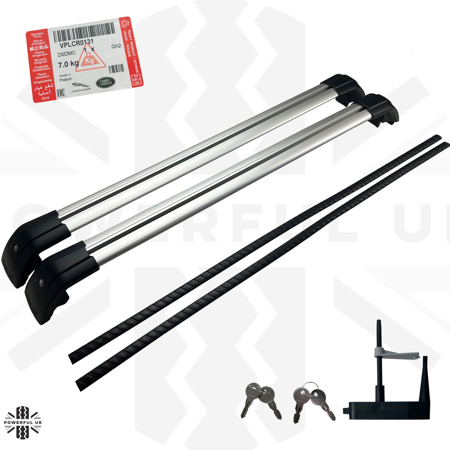 Genuine Roof Cross Bar Kit for Land Rover Discovery Sport