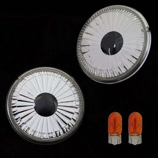 Side Repeaters for Range Rover L322  (pair) - Clear Crystal