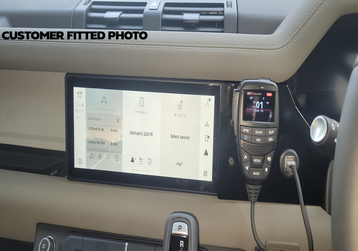 Auxiliary Panel Kit for Land Rover Defender L663 - Textured Black - Right Hand Drive