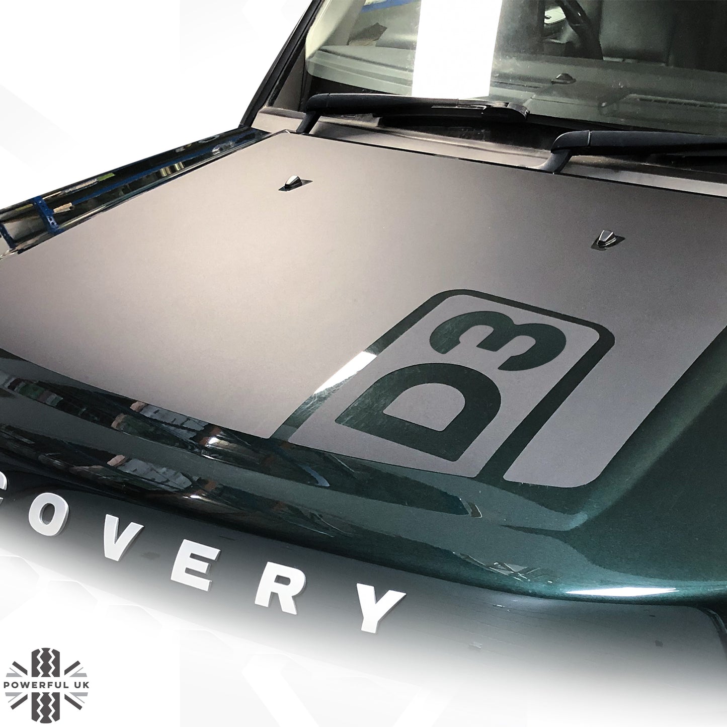 Anti-Reflective Bonnet Graphic - D3 for Land Rover Discovery 3