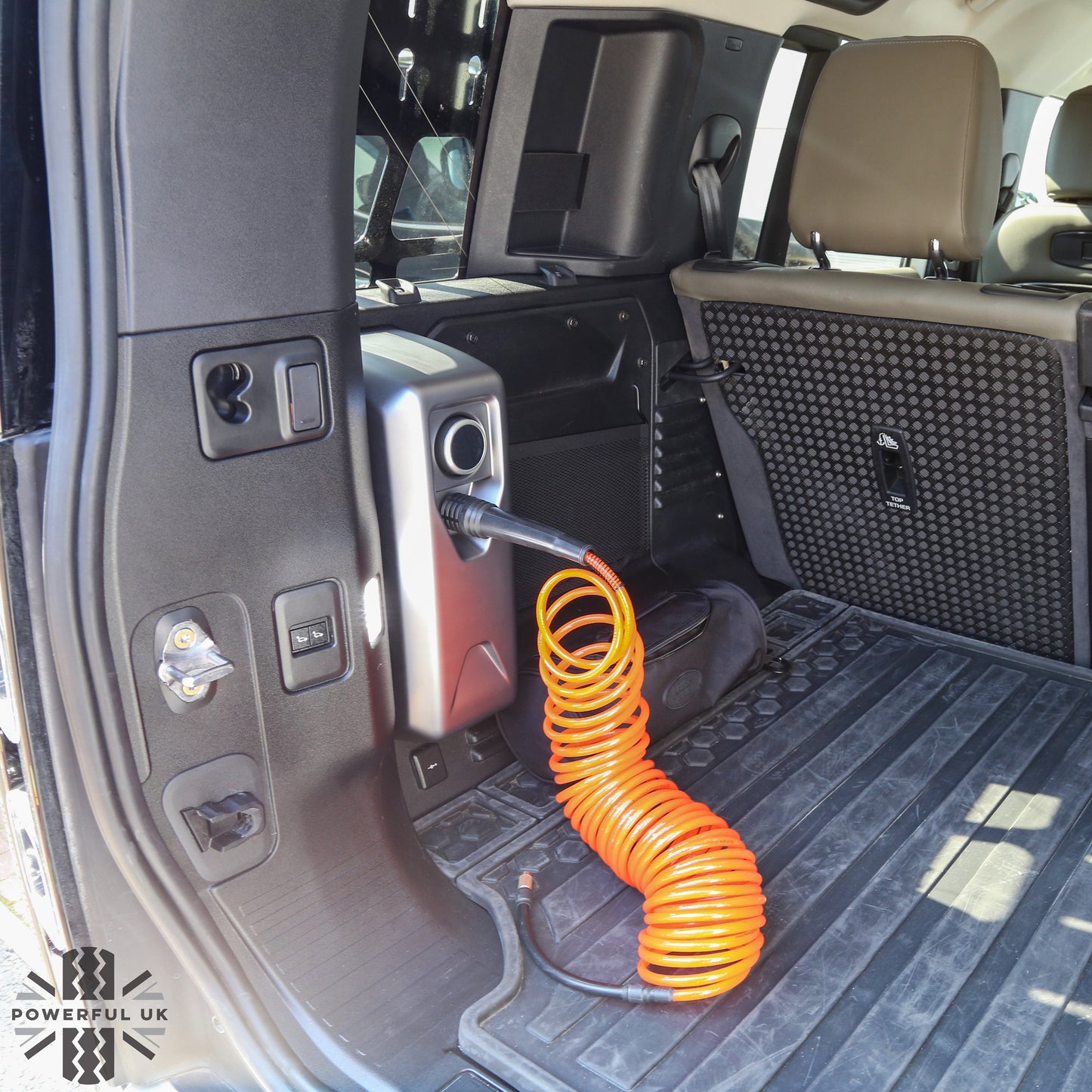 Integrated Boot Air Compressor for Land Rover Defender L663