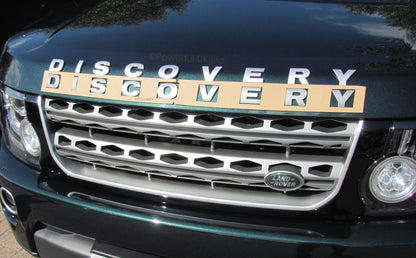 DISCOVERY Front Lettering Template for Land Rover Discovery 3/4