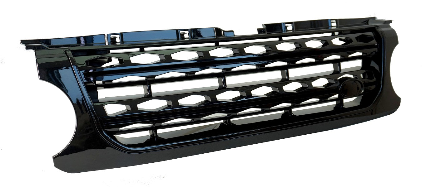 Front Grille "facelift look" - Full Black - for early Land Rover Discovery 4