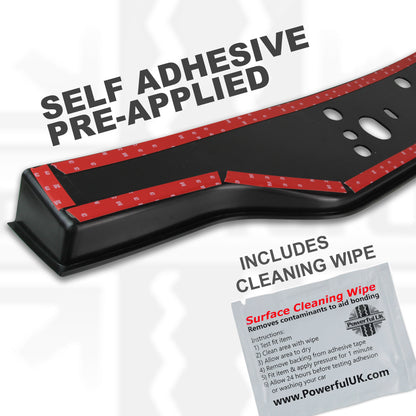 Tailgate Number Plate Moulding in Black for Land Rover Discovery 5 Dynamic