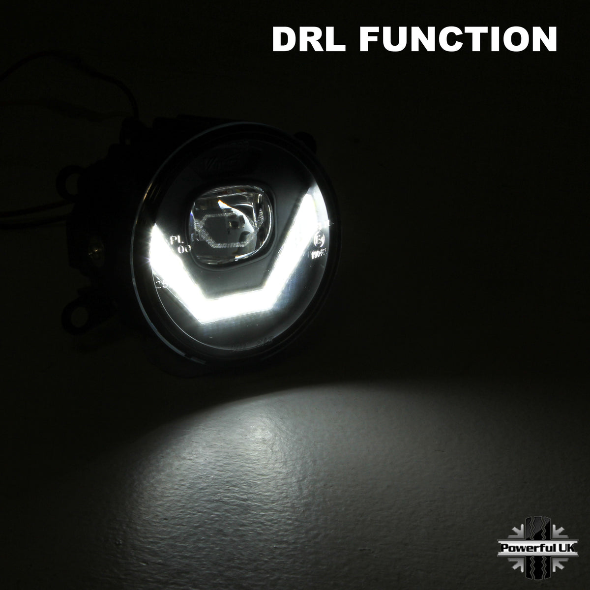 Front Bumper fog & DRL 2 in 1 LED lamps for Range Rover  L322 2010 ( Type 2 )