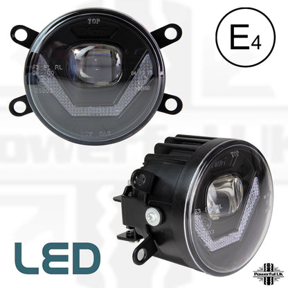 Front Bumper fog & DRL 2 in 1 LED lamps for Range Rover  L322 2010 ( Type 2 )