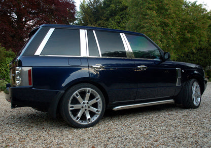 Chrome B Pillar Covers for Range Rover L322 (2002-05)