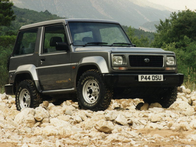 Crystal Square Headlights Daihatsu Fourtrak (Pair) with E Mark - RHD