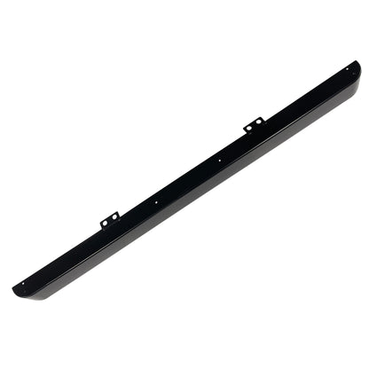 Front Bumper - Black Painted Steel - for Land Rover Defender
