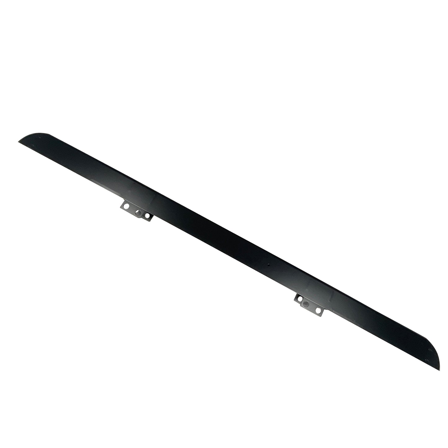 Front Bumper - Black Painted Steel - for Land Rover Defender