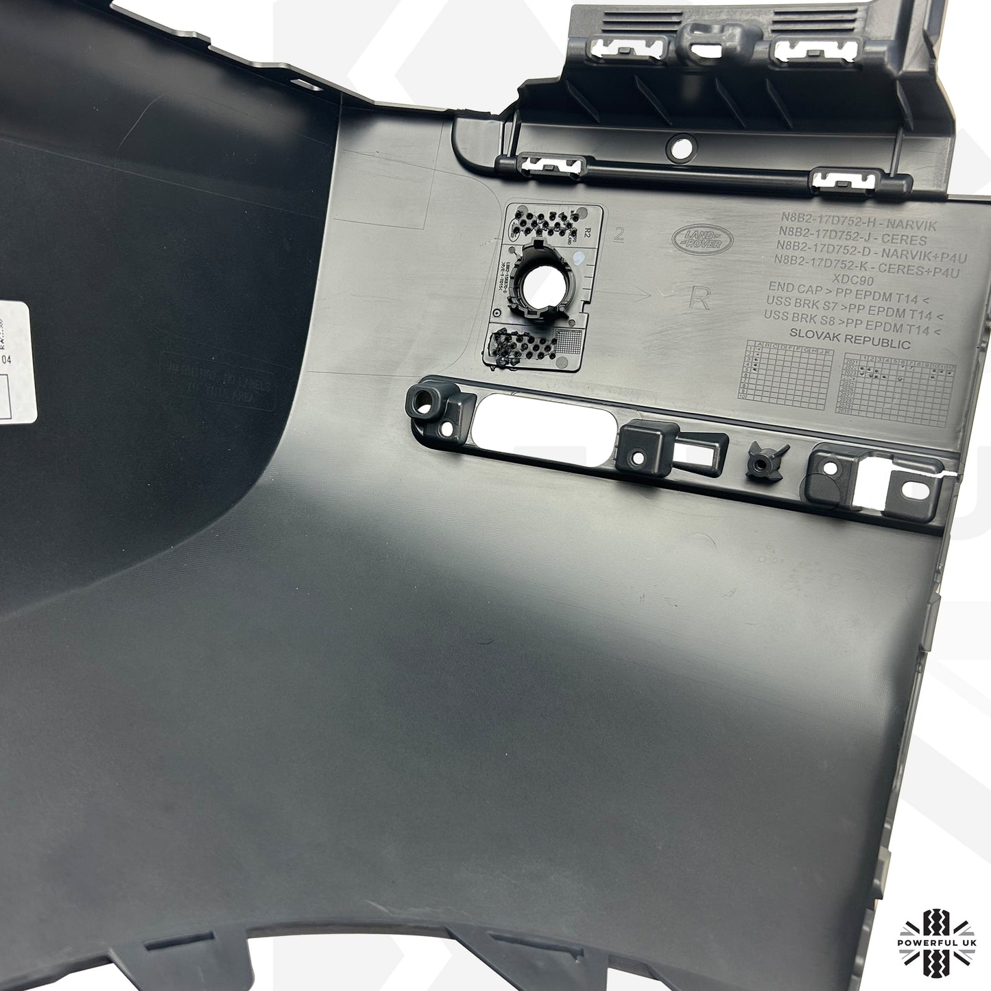 Genuine Rear Bumper Corner for Land Rover Defender L663 130 in Primer - RIGHT
