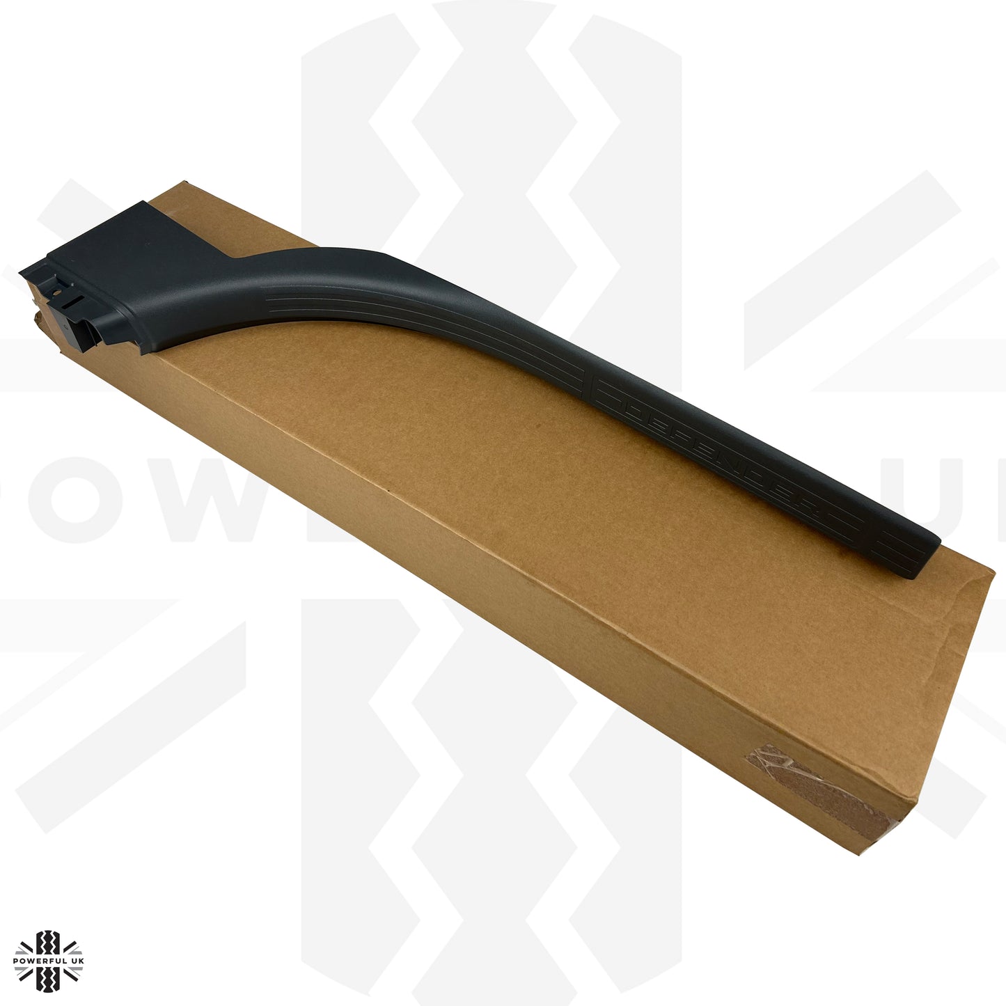 Genuine 'Defender' Scuff Plate for Land Rover Defender L663 Grey - Front Right