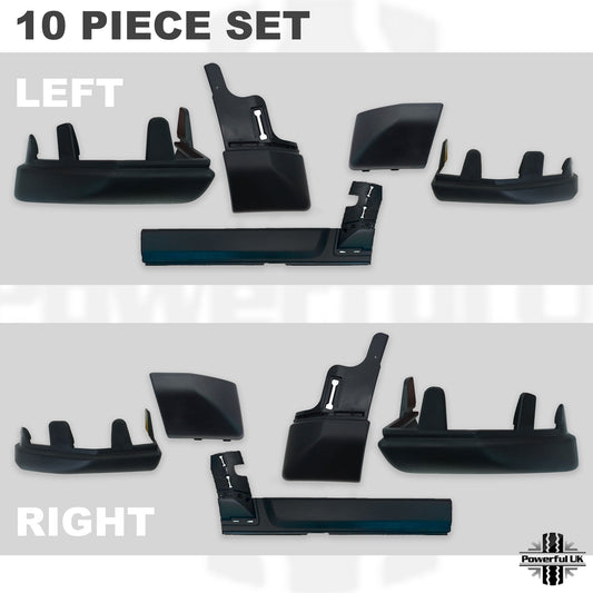 Wheel Arch / Door Plastic Mouldings 10 pc kit for Land Rover Discovery 4