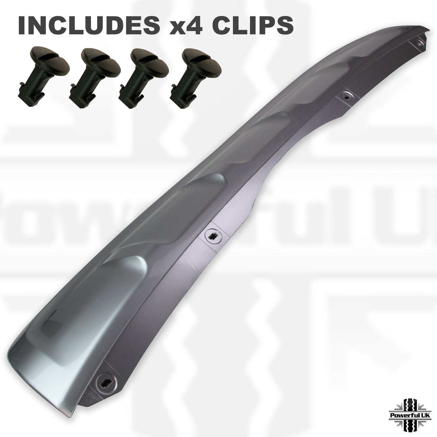 Rear Bumper "Dynamic" Tow Eye Cover - Silver - for Land Rover Discovery 5