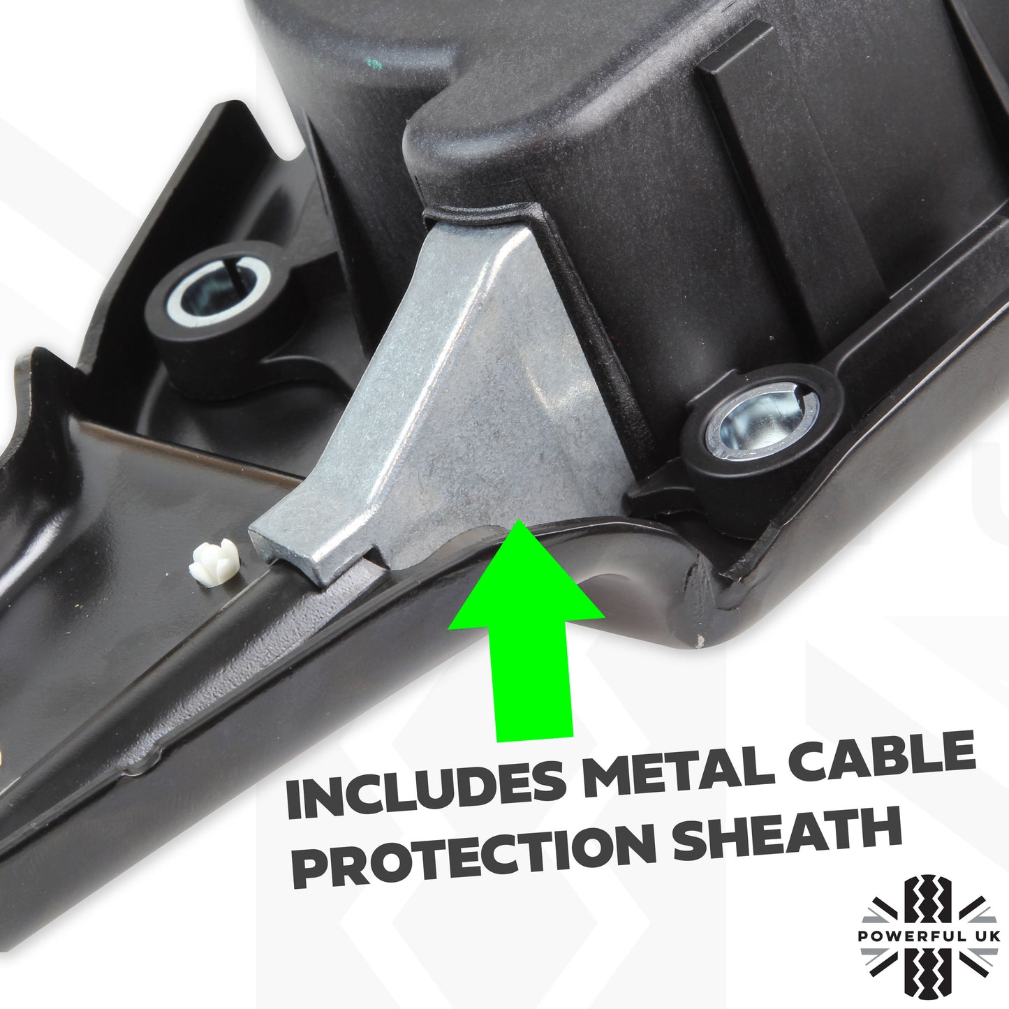 Spare Wheel Winch - Updated Design with Anti-Theft for Land Rover Discovery 5