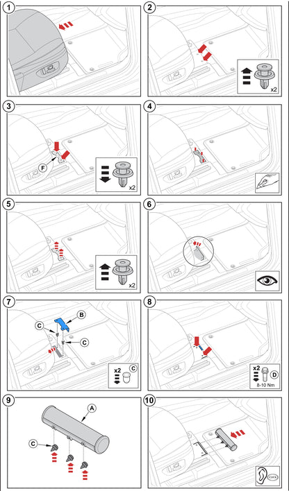 Umbrella Holder for Land Rover Discovery Sport 2014-19
