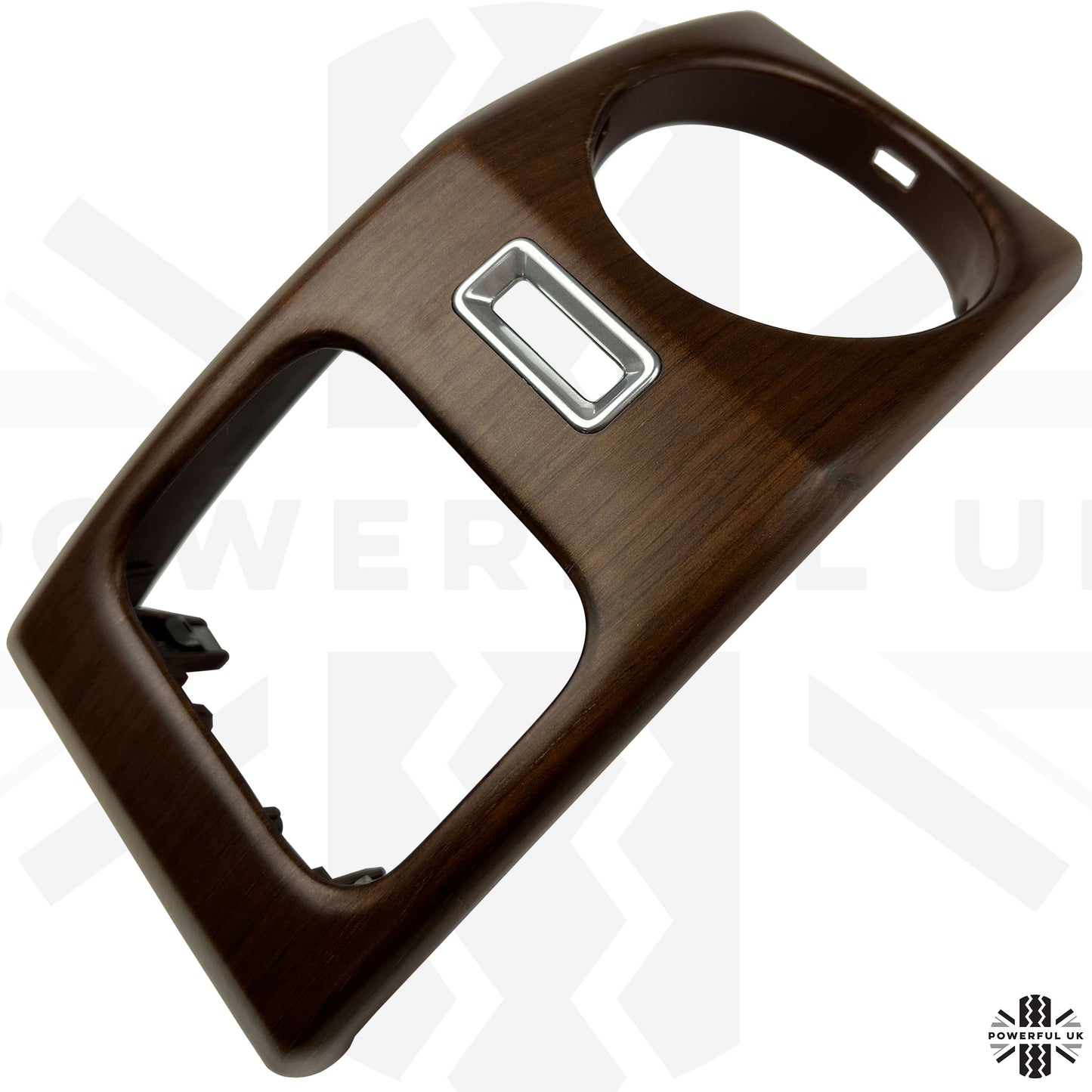 Genuine Dashboard End Panel in Walnut Veneer for Land Rover Discovery 3 - Left