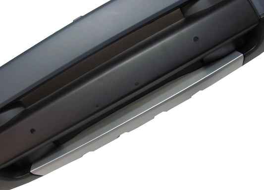 Front Tow Eye Cover in Silver for Land Rover Discovery 4 Facelift 2014-16 - Aftermarket