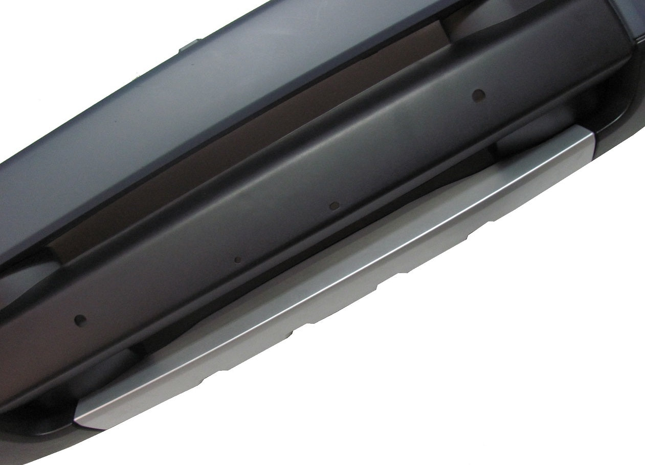 Front Tow Eye Cover in Silver for Land Rover Discovery 4 Facelift 2014-16 - Aftermarket