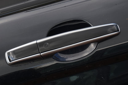 'Autobiography Style' Door Handles Skins in Silver & Black for Range Rover Sport L494