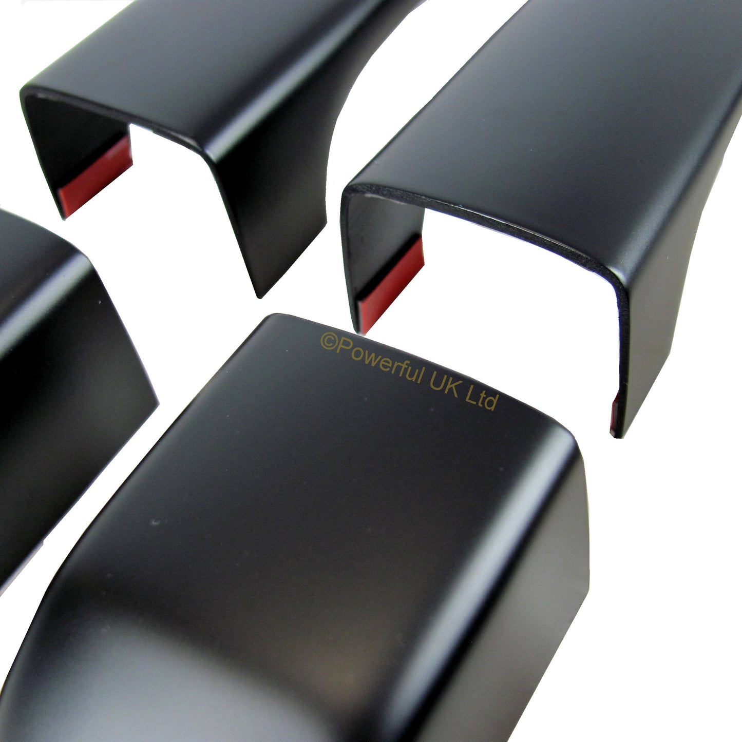 Door Handle Covers (9pc set) for Range Rover L322 -  Satin Black