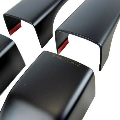 Door Handle Covers (9pc set) for Range Rover L322 -  Satin Black