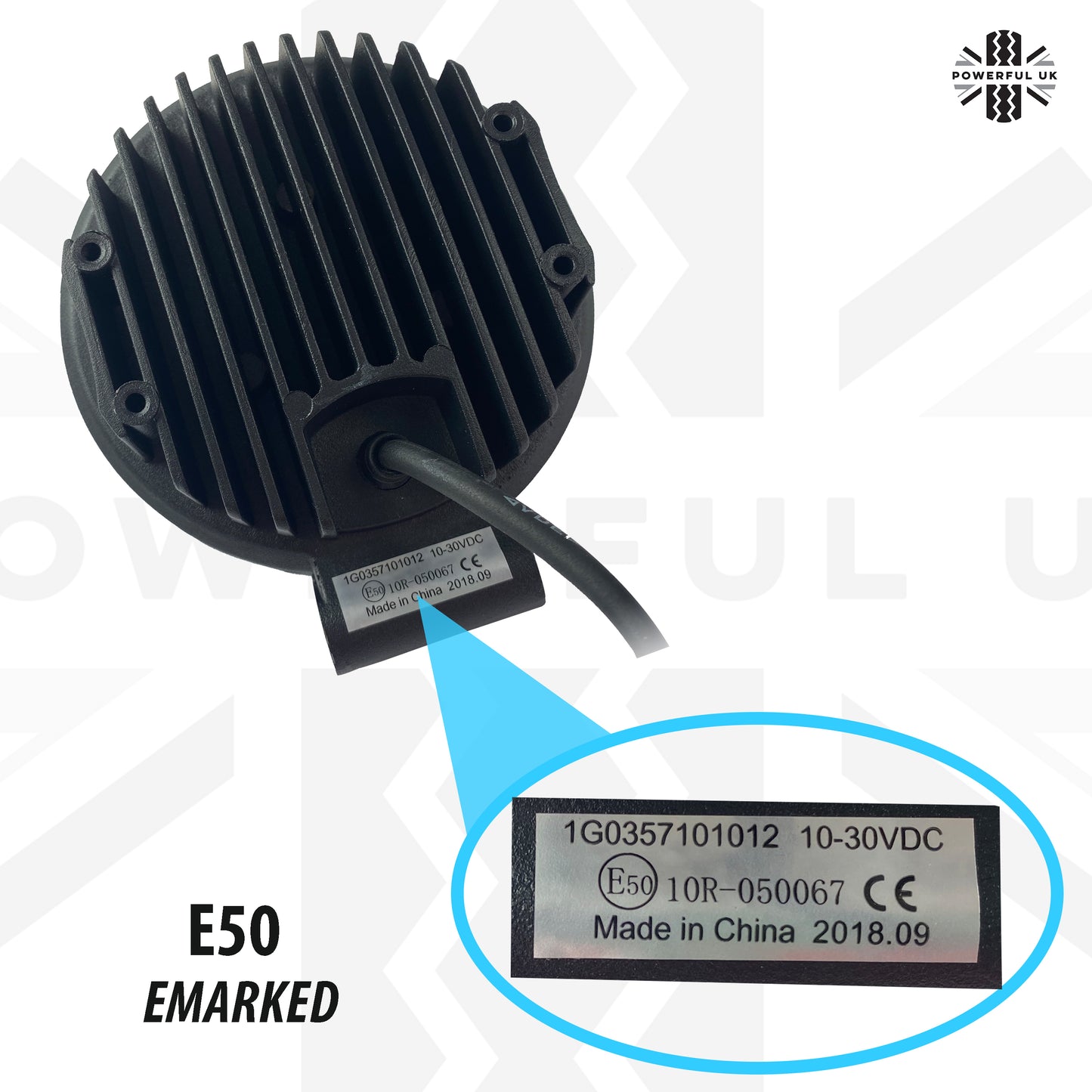 Hella 4"' Round Work Spot Light R1500 LED -1pc