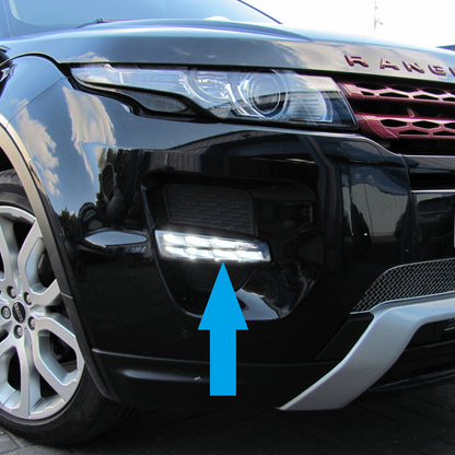 Front Bumper LED DRL Light Kit for Range Rover Evoque