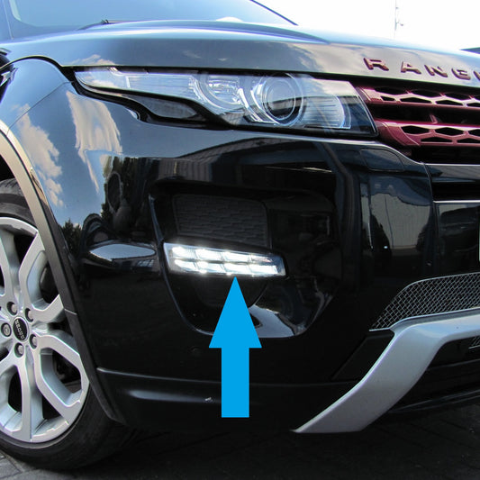 Front Bumper LED DRL Light Kit for Range Rover Evoque