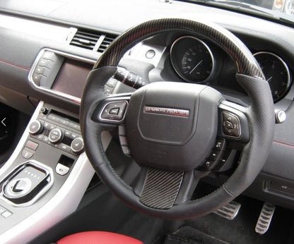 Steering Wheel Heated / Sport Grip for Range Rover Evoque - Carbon Fibre
