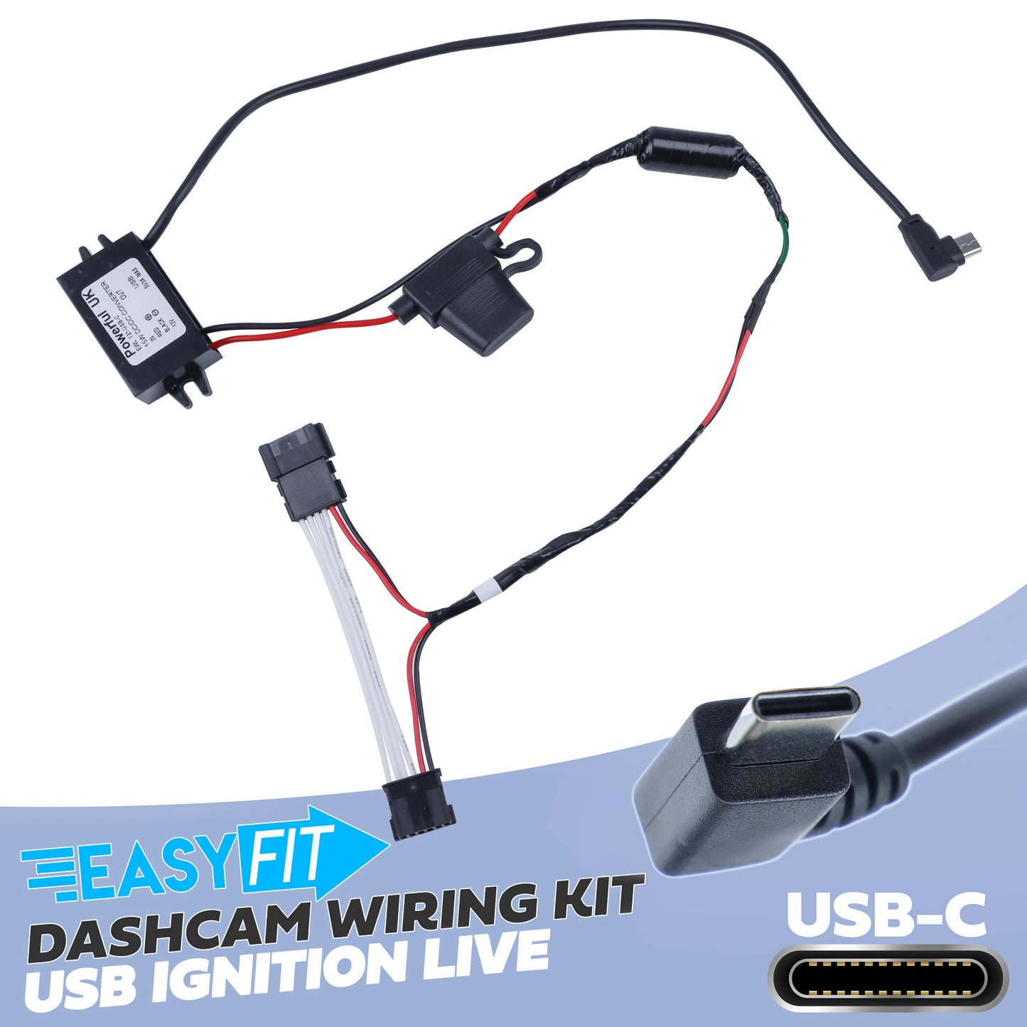 Dash Cam Wiring Kit  for BMW Mini R56 - USB-C