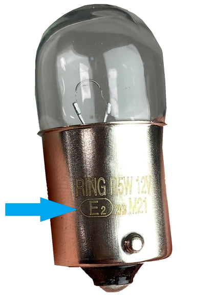 Clear BA15s Side/Indicator bulbs for Land Rover Defender (x2)