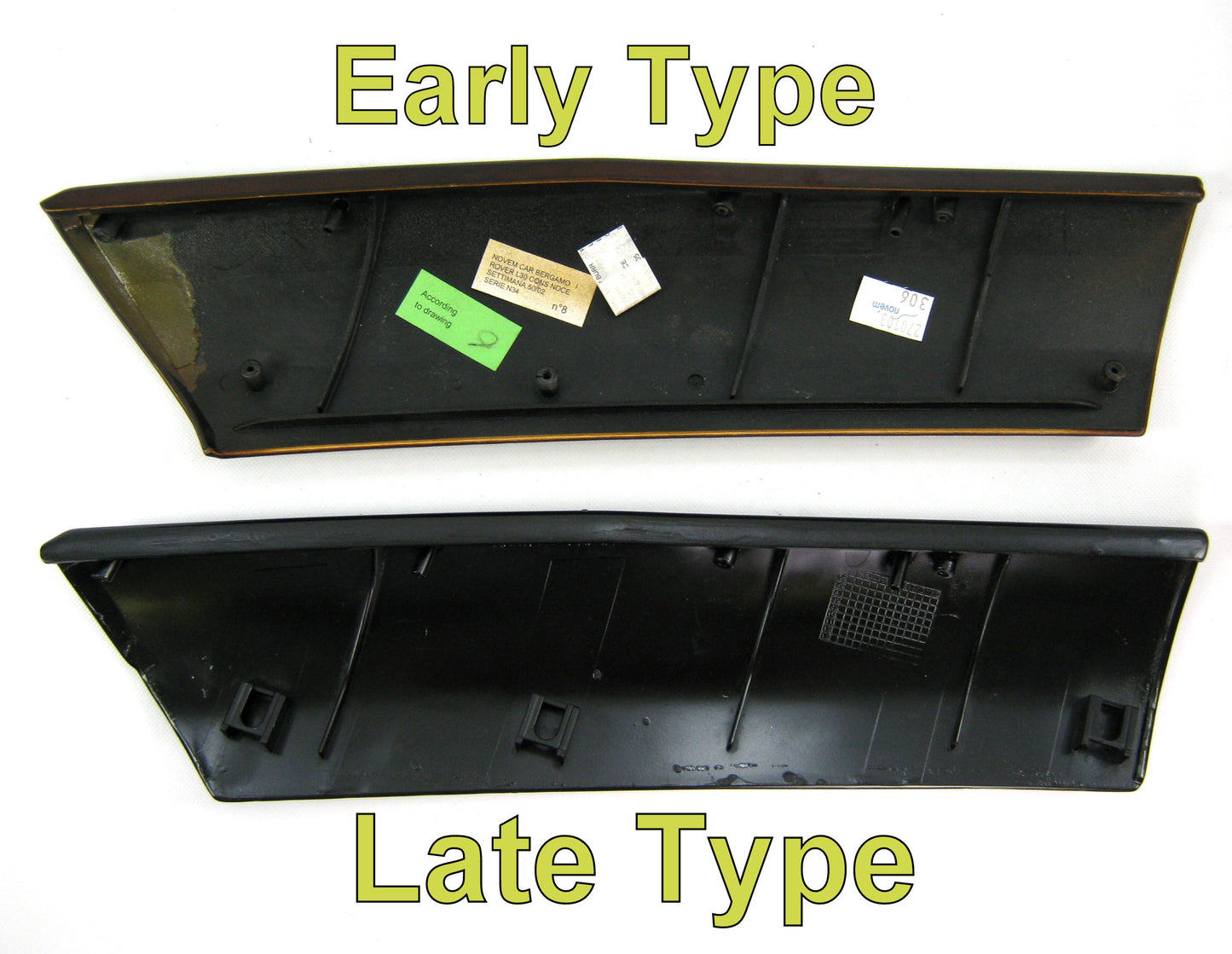 Black Piano Interior 4PC Dash kit for Range Rover L322 Vogue 06+ grand laquer