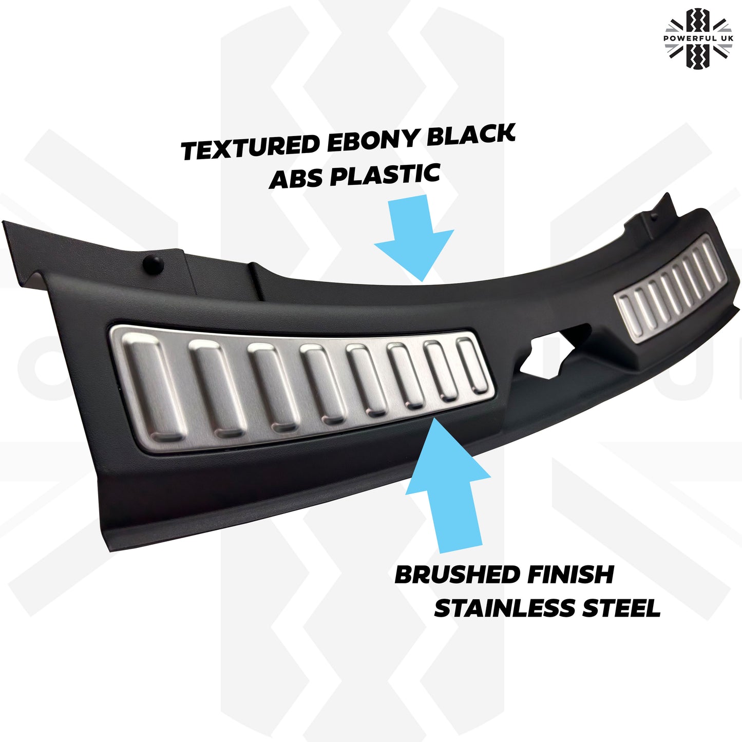 Genuine Loadspace Finisher Black + Stainless Steel for Discovery Sport