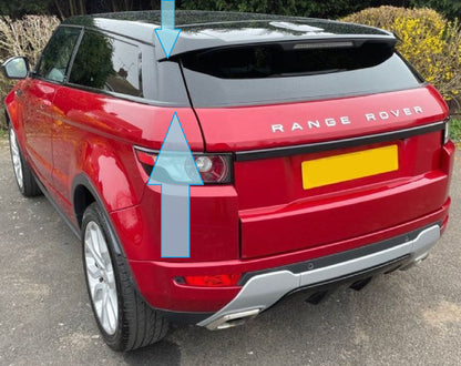 Genuine Black Left D-Pillar Cover for Range Rover Evoque 3 Door