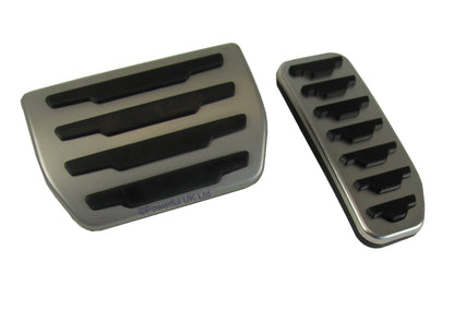 Alloy Foot Pedals (2pc) for the Range Rover Evoque Automatic (pre 2021) - Genuine