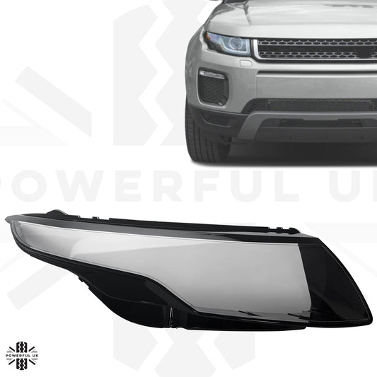 Replacement Headlight Lens for Range Rover Evoque 1 - RH