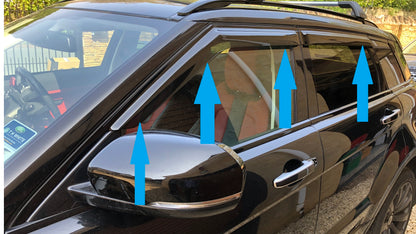 Wind / Rain Deflector Kit ( 4 door model ) for Range Rover Evoque