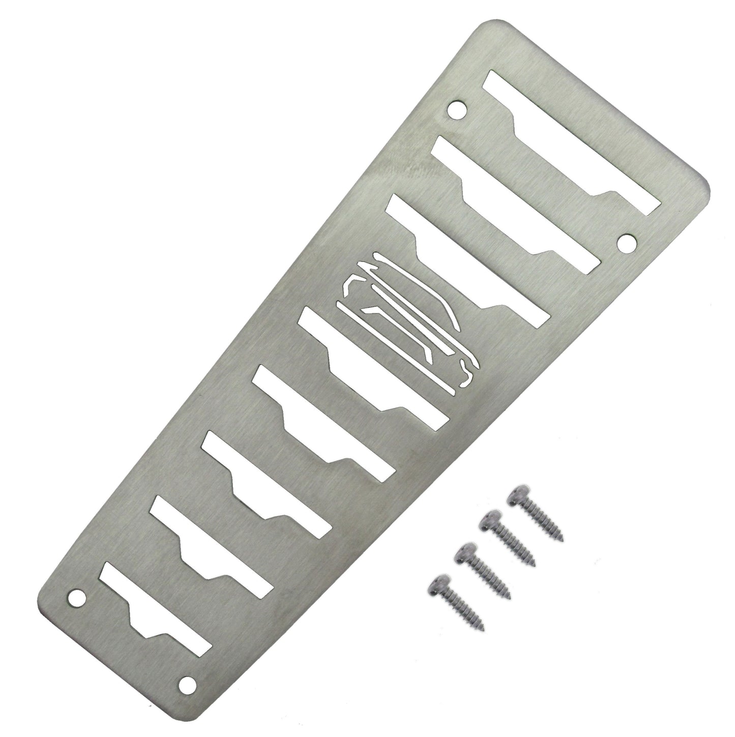 Stainless Brushed Foot Rest for Range Rover Evoque - RHD