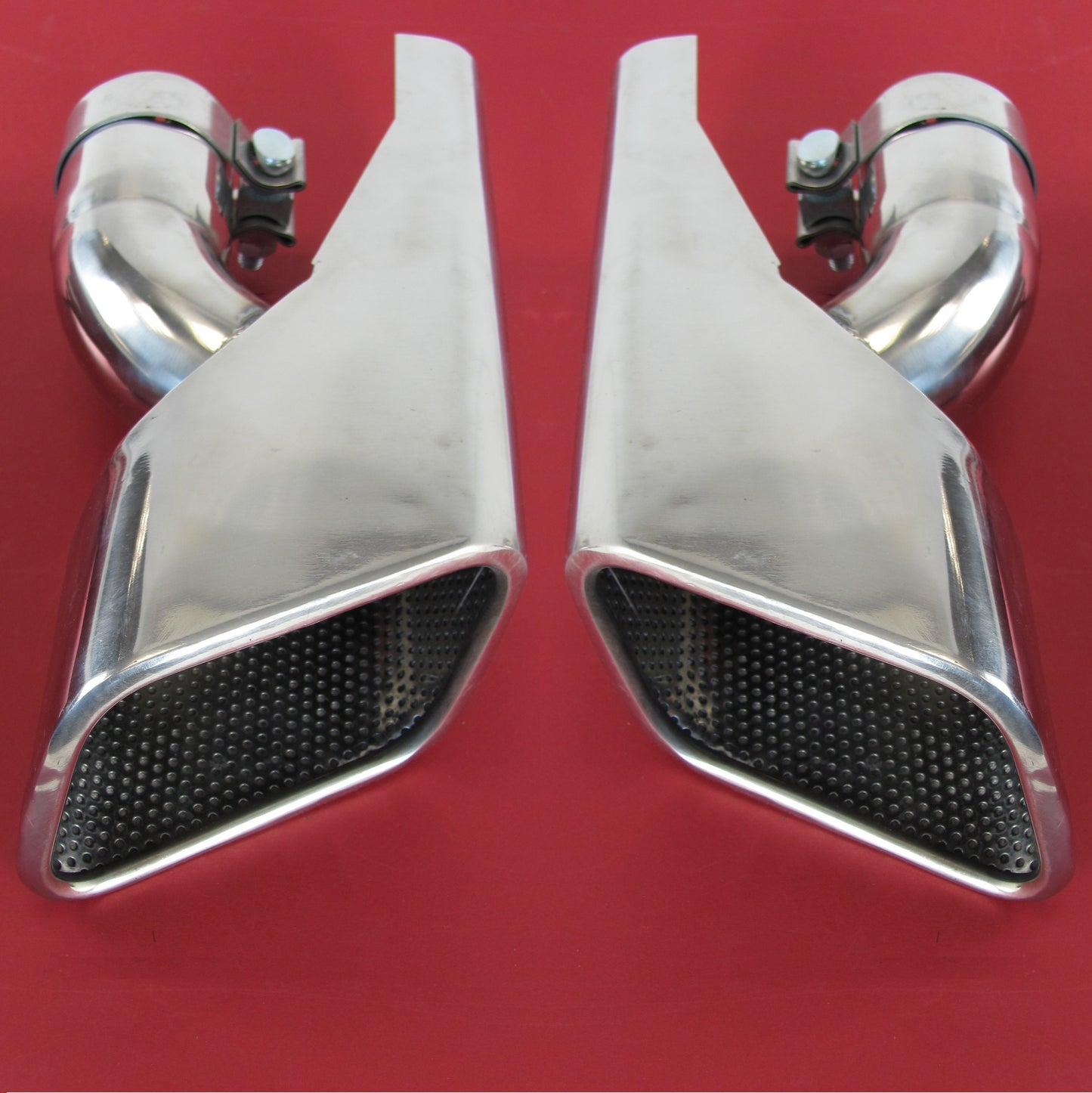 HST Style Exhaust Tips for Range Rover Sport - Diesel - Stainless