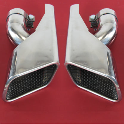 HST Style Exhaust Tips for Range Rover Sport - Diesel - Stainless